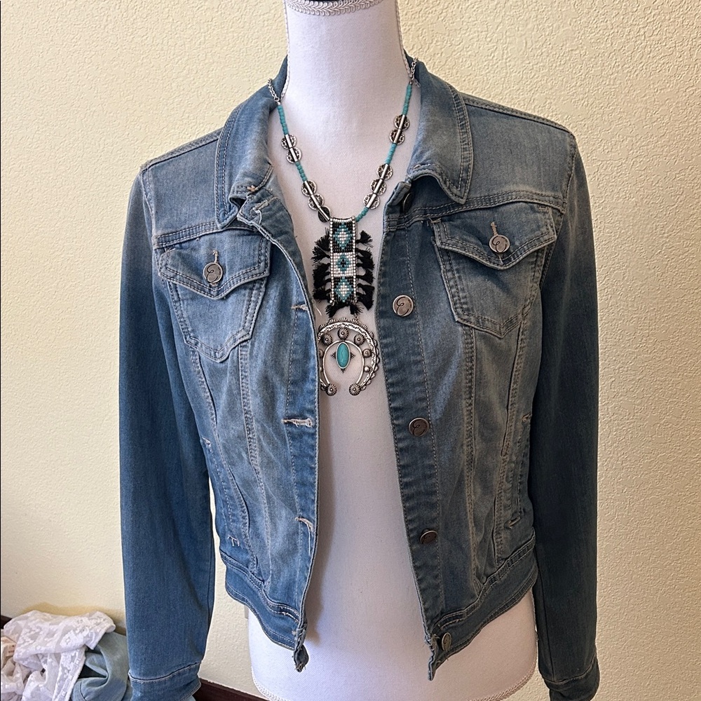 Earl Jeans Blue Denim Jacket